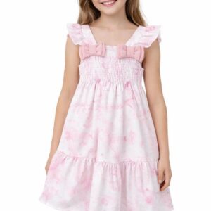Double bow carousel summer dress